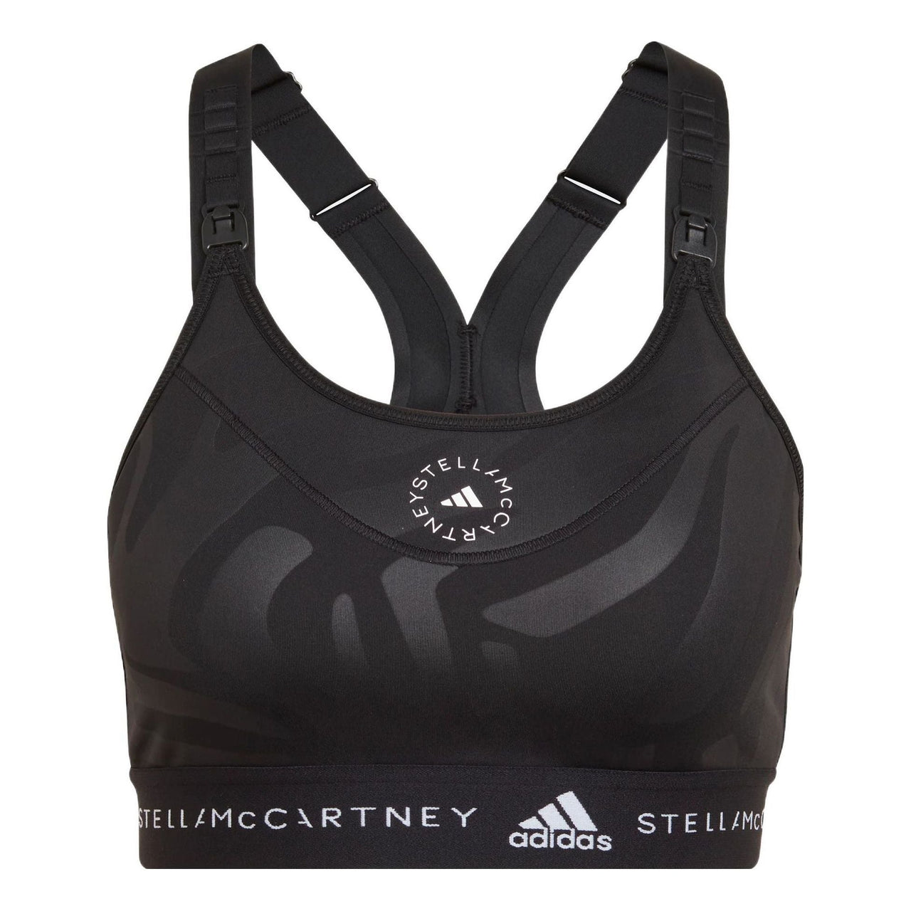 (WMNS) adidas by Stella McCartney High Support Maternity Nursing Bra Asia Sizing 'Black' HG1289