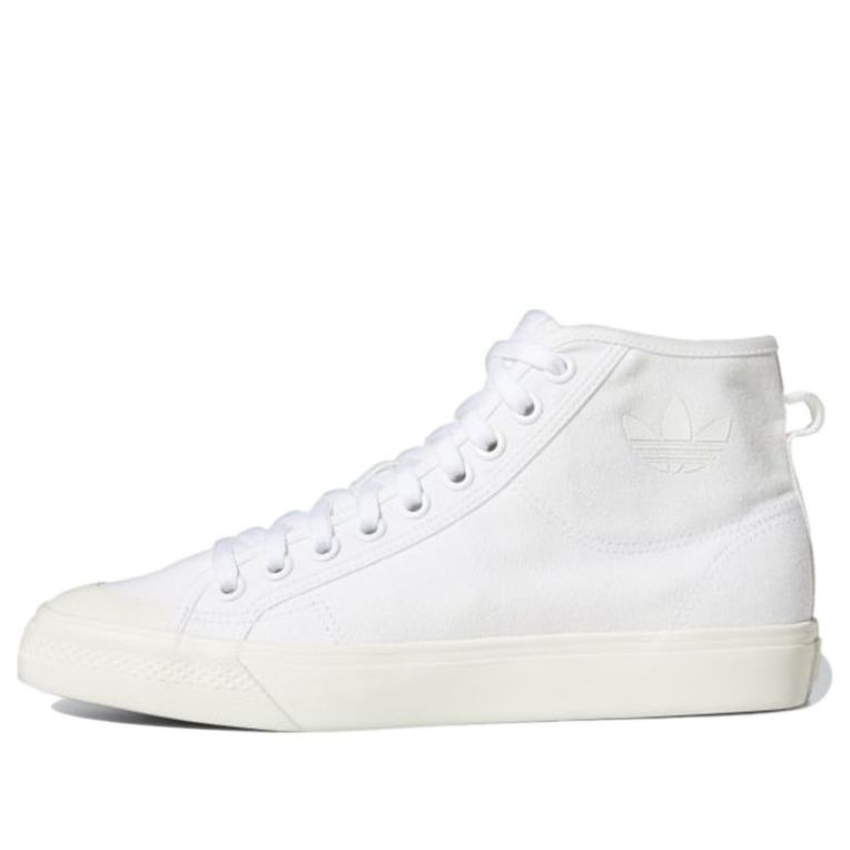 adidas Nizza Hi Top Shoes 'White' H01110