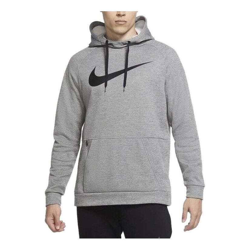 Nike Therma Pullover Swoosh Training Hoodie 'Dark Grey Heather' CU6238-063