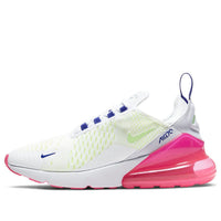 (WMNS) Nike Air Max 270 'White Pink Blast Volt' DH0252-100