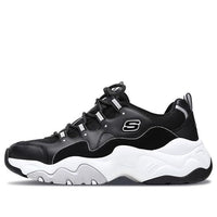 Skechers D lites 3.0 Low-Top Daddy Shoes Black/White 999878-BKW