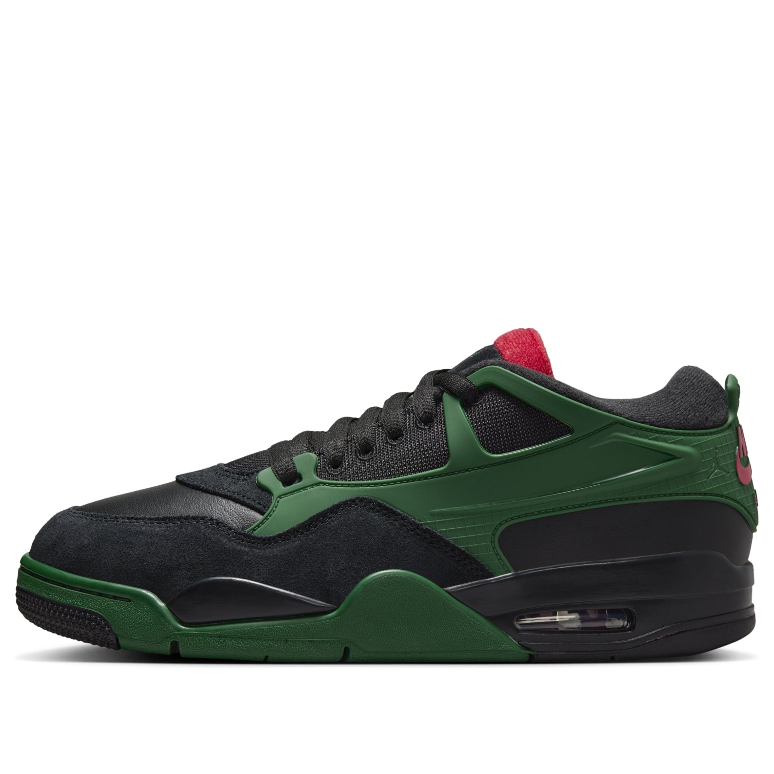 Air Jordan 4 RM 'Black Gorge Green University Red' FQ7939-003