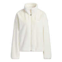 (WMNS) adidas Met Fur Jacket Asia Sizing 'White' HM7102
