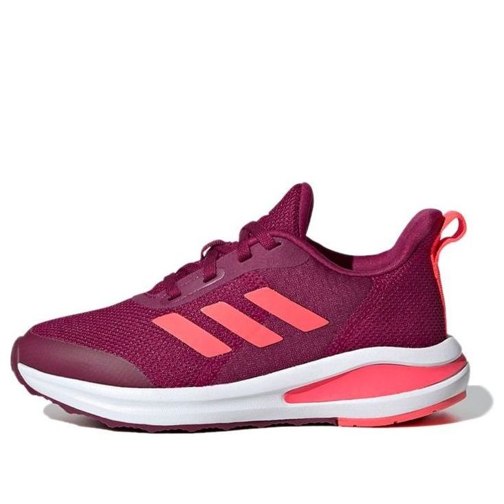 (GS) adidas Fortarun Running Shoes K Power Berry Pink/White FW2597