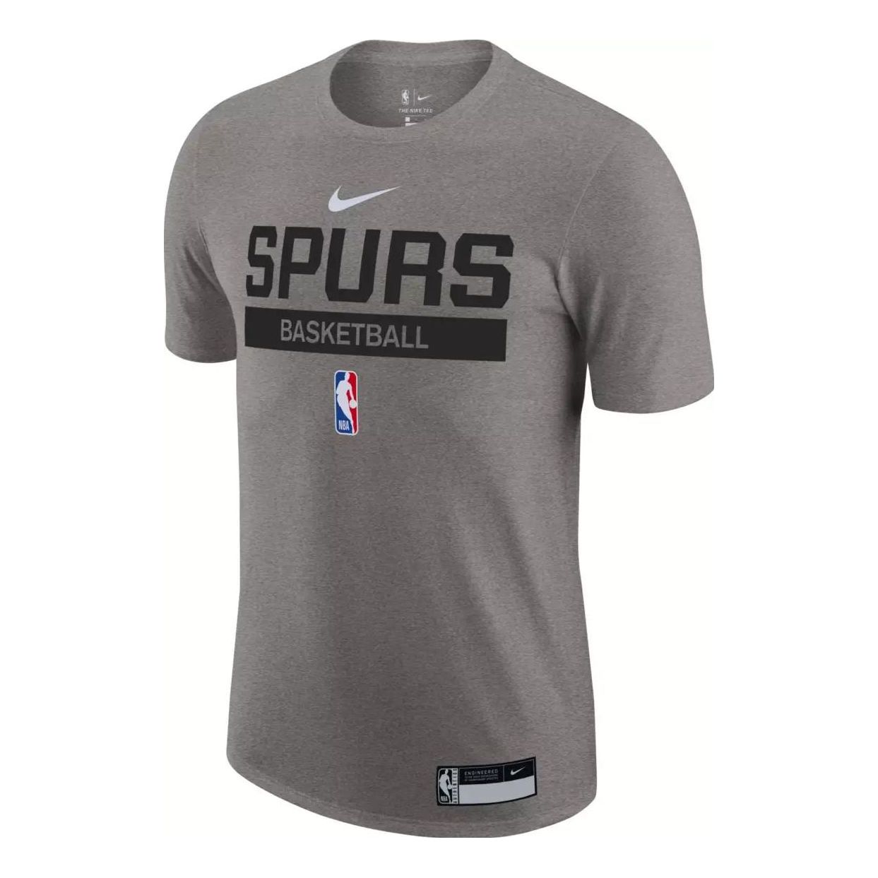 Nike San Antonio Spurs Essential T-Shirt 'Grey' DR6487-063