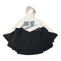 Nike Shield Sportswear Windrunner Poncho Jacket 'White Black' CJ5059-133