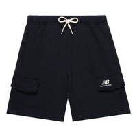New Balance Logo Cargo Shorts Asia Sizing 'Black' 5VD24043-BK