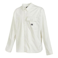 Converse Woven Long Sleeve Button Down Shirt Asia Sizing 'White' 10023803-A02