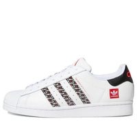 adidas originals Superstar 'White Black Red' FZ4833