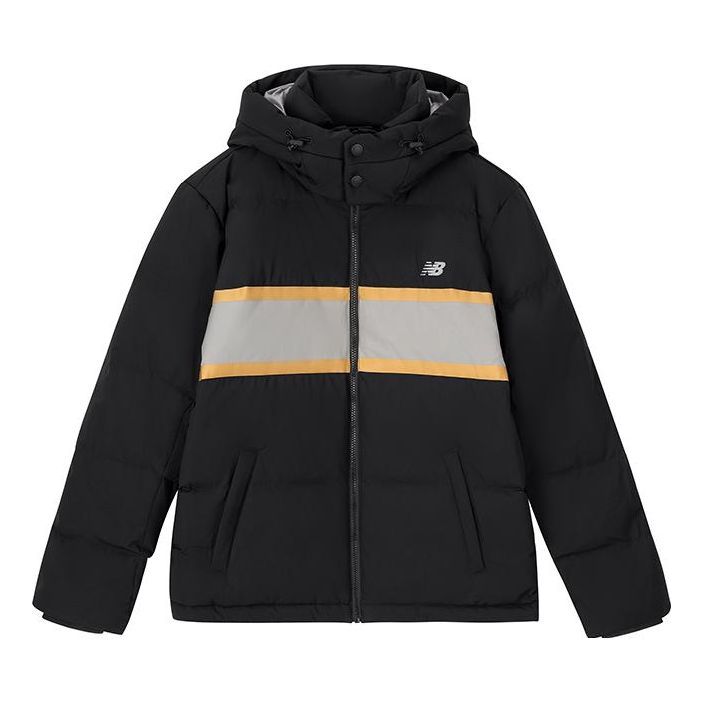 New Balance Sportswear Jacket Asia Sizing 'Black Grey' AMJ33341-BK