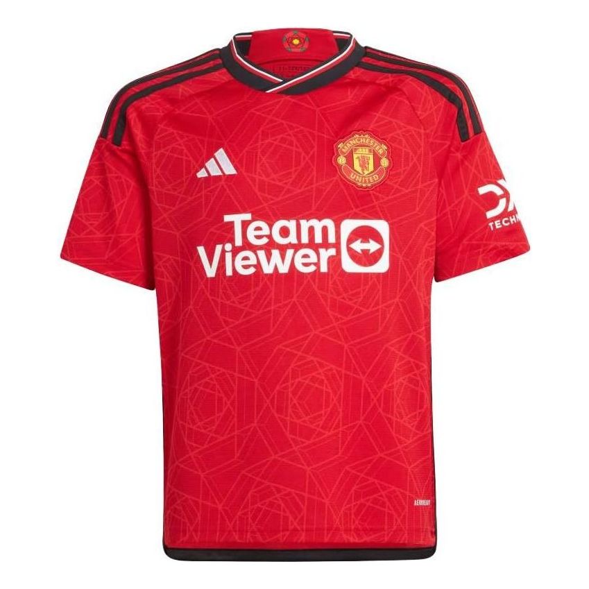 (GS) adidas Manchester United 23/24 Home Jersey 'Red' IP1736