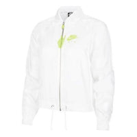 (WMNS) Nike Air Athleisure Casual Sports Jacket White CU5545-100