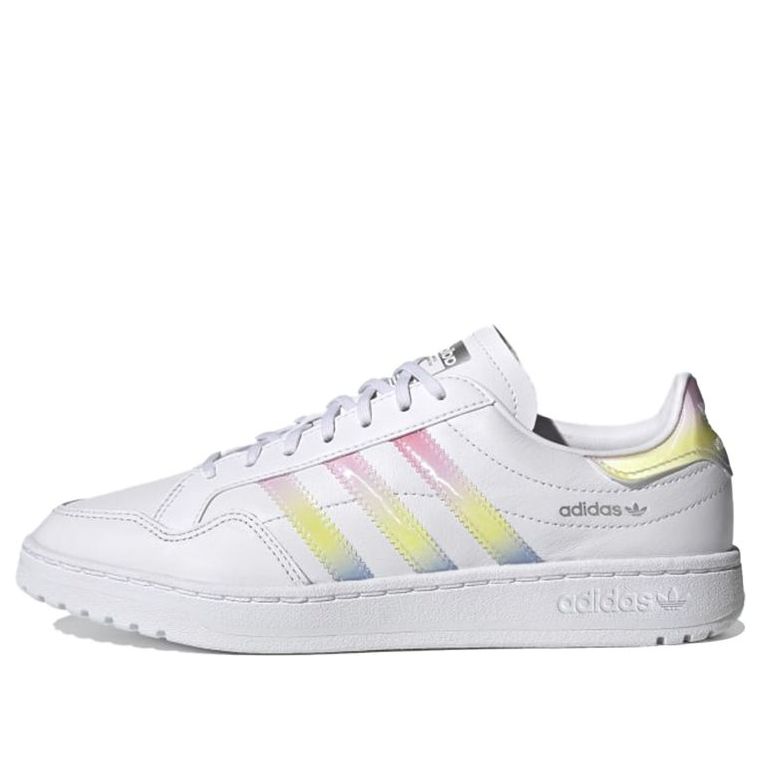 (WMNS) adidas originals Team Court Shoes White FY2725