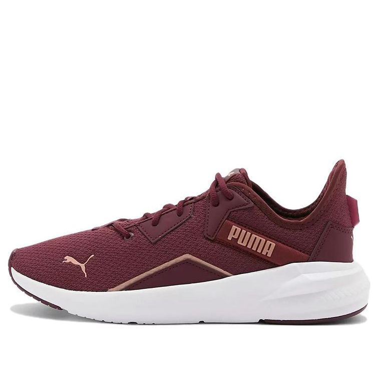 (WMNS) PUMA Platinum Shimmer 'Burgundy White' 195265-07
