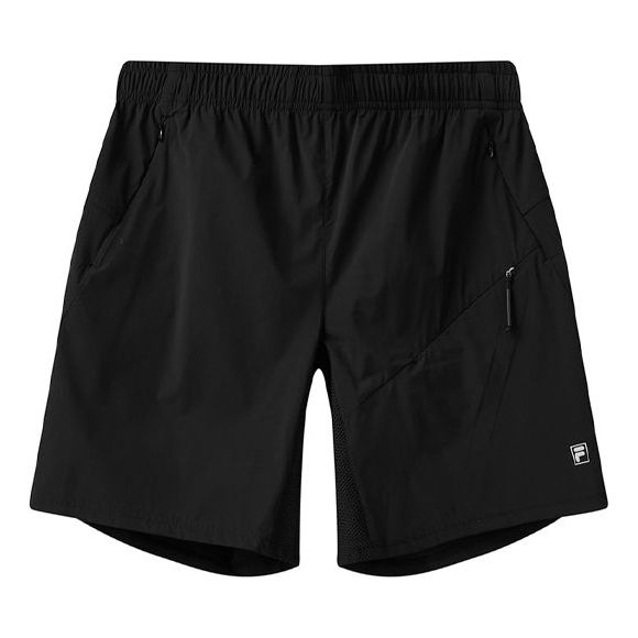 FILA Knit Basketball Sports Shorts Men's Black F61M024853F-BK