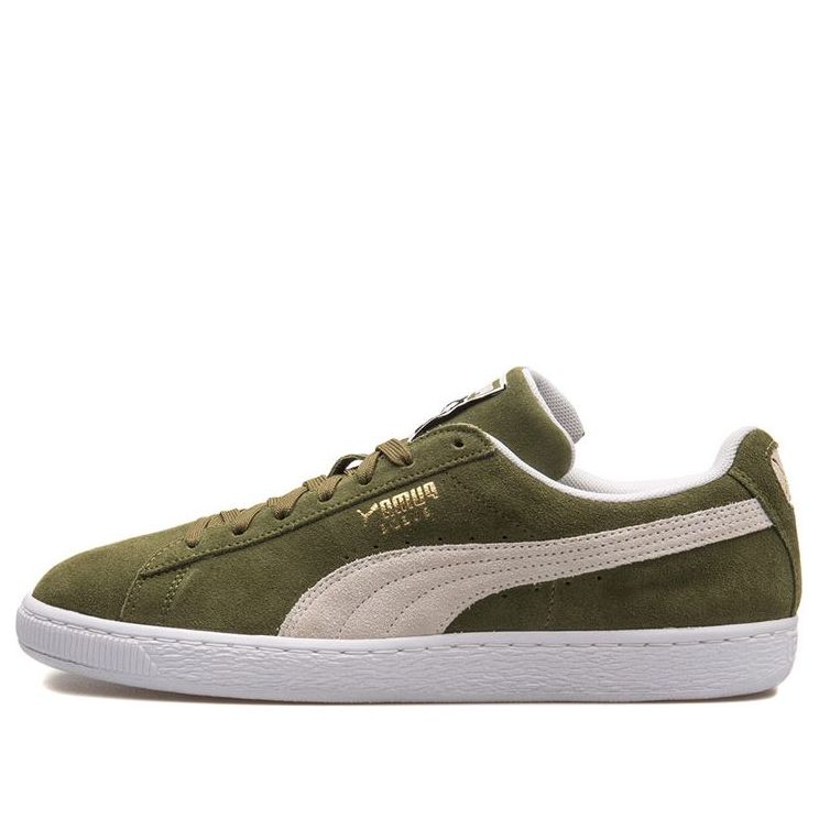 PUMA Suede Classic Low Top Board Shoes Green 365347-14