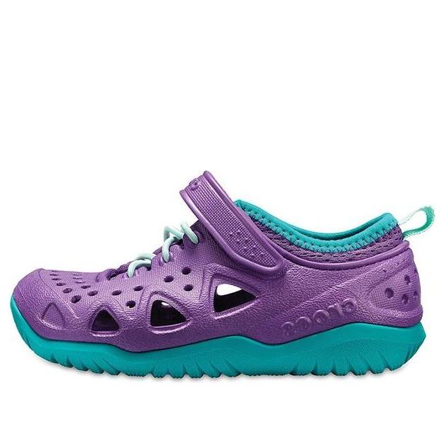 (GS) Crocs Swiftwater Play Shoes 'Purple Turquoise' 204989-57H