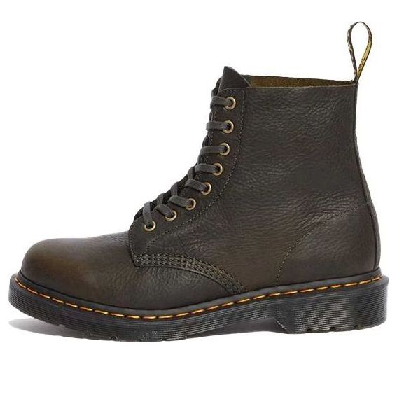 (WMNS) Dr. Martens 1460 Pascal Ambassador Leather Lace Up Boots 'Green' 24993339