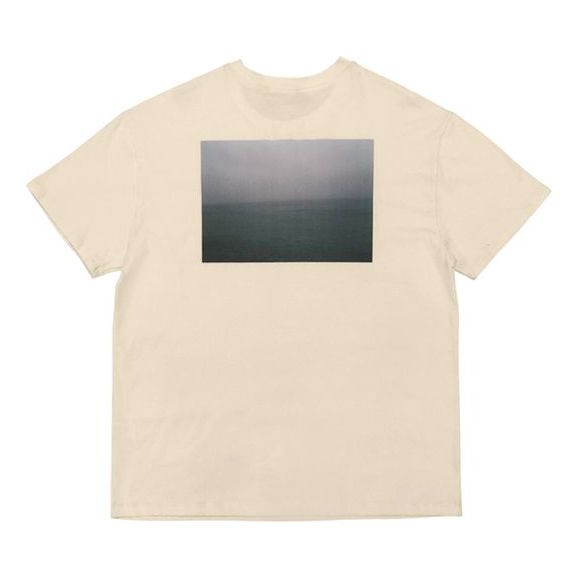 Fear of God Essentials Printing Short Sleeve Unisex Beige FOG-SS19-88
