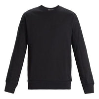 Men's Y-3 Solid Color Casual Round Neck Loose Black DY7239