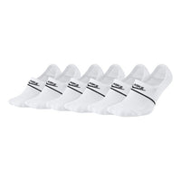 Nike Unisex Invisible Socks Combination Pack White SX7168-100