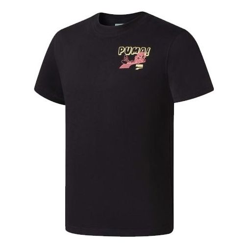 PUMA Downtown Graphic T-Shirt 'Black' 537752-01