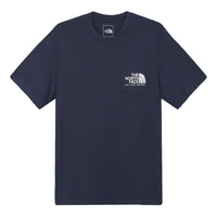 THE NORTH FACE Logo Short Sleeve T-Shirt 'Navy' NF0A4U9L-RG1