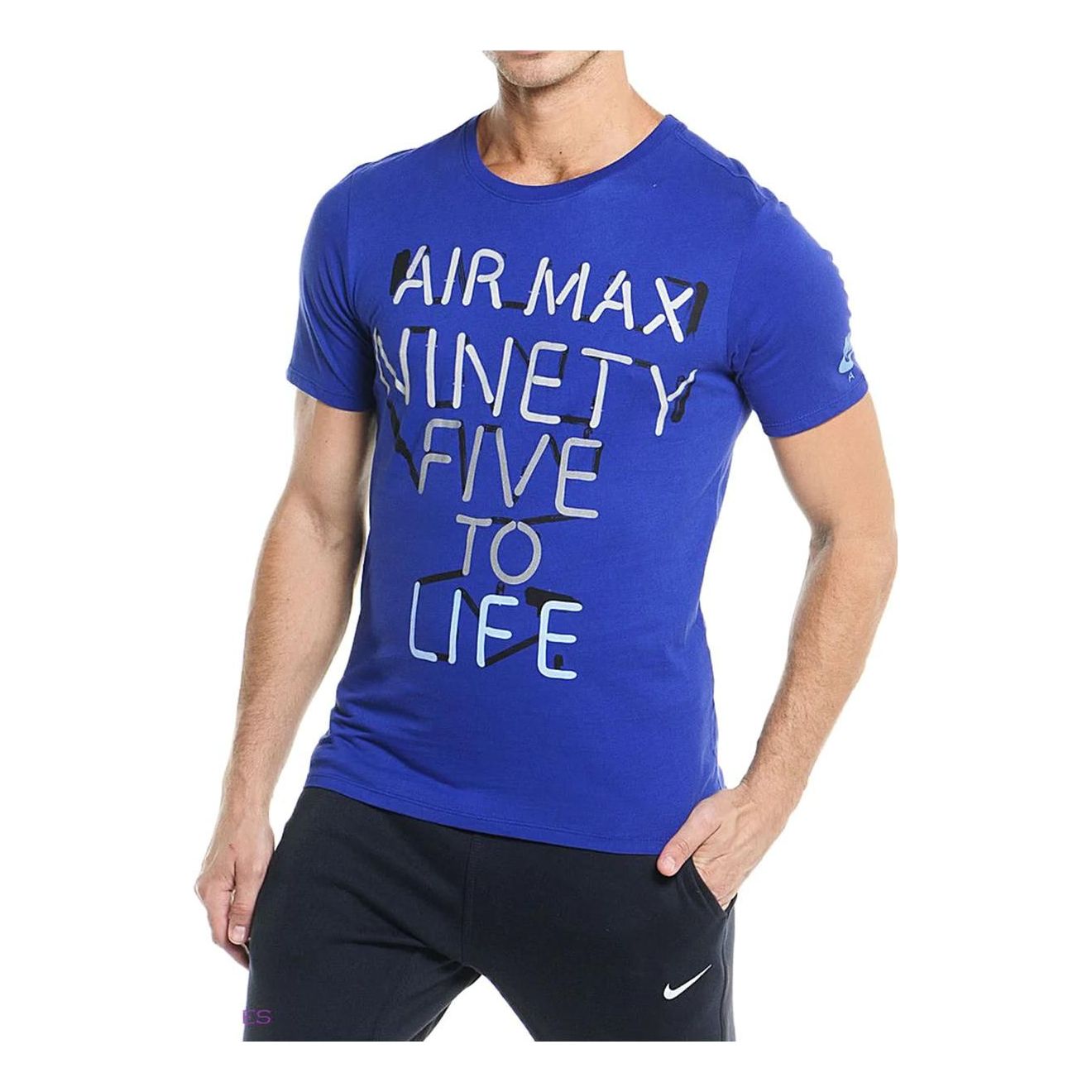 Nike Dri-fit AirMax Ninty Five To Life T-shirt 'Deep Royal Blue' 685400-455