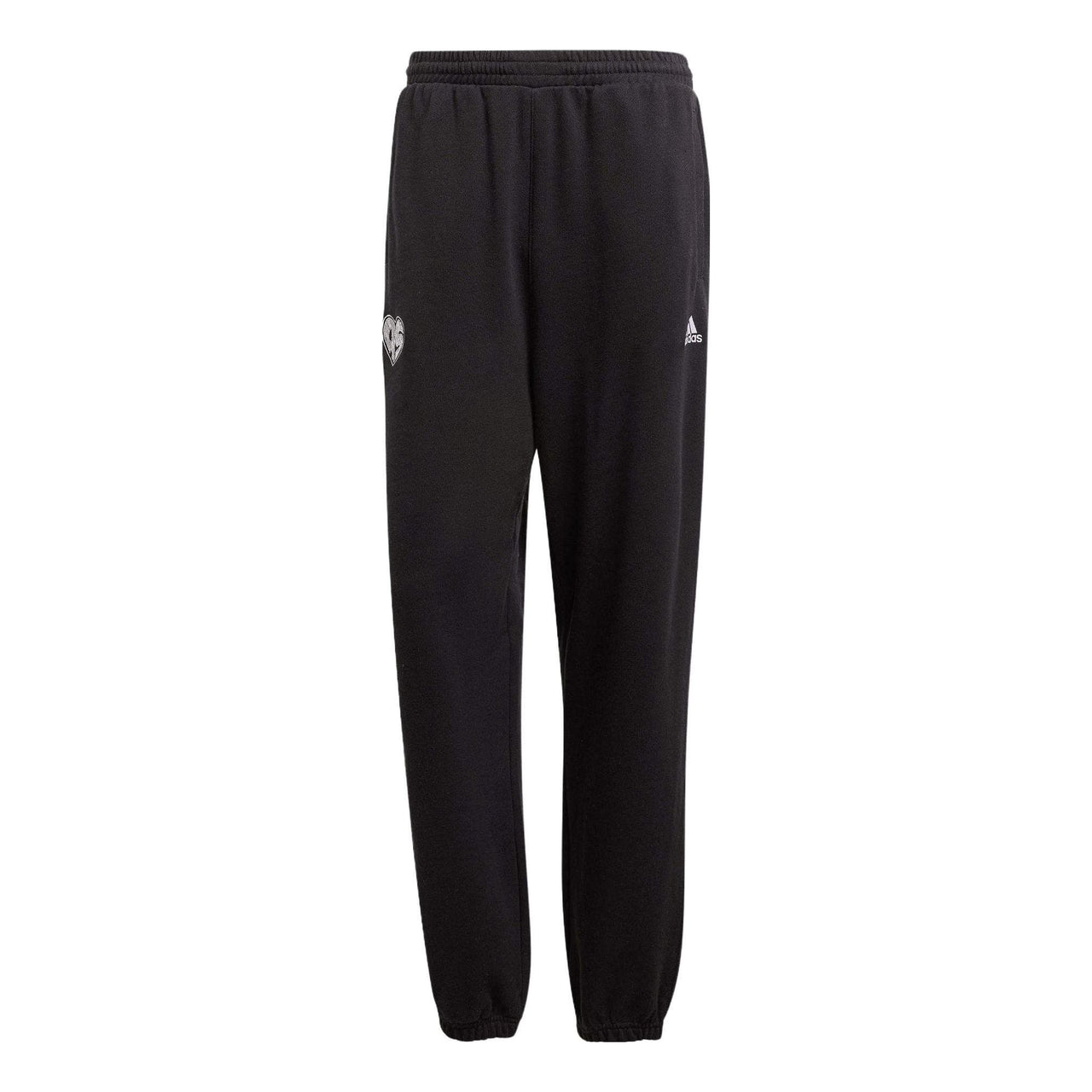 adidas Collegiate Scribble French Terry Joggers 'Black' IN5046