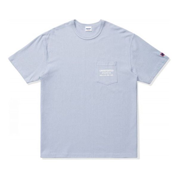 Men's UNDEFEATED Pocket Tee Short Sleeve Blue 10035-BLUE