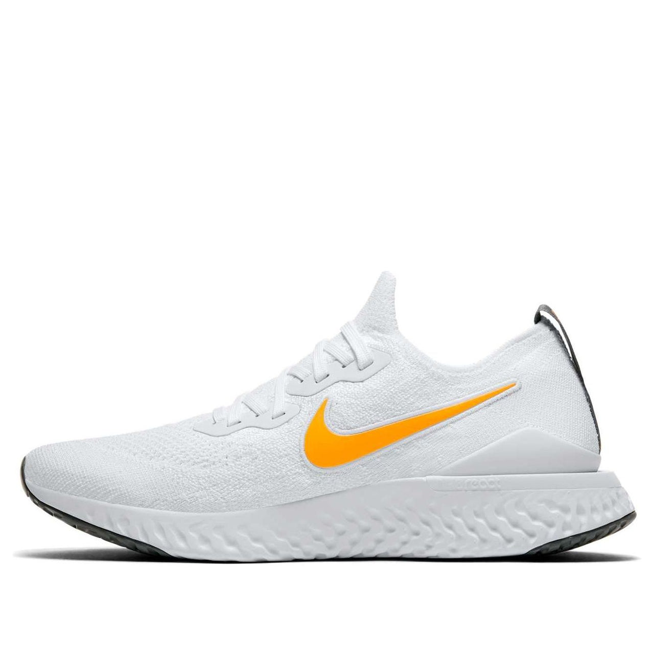 Nike Epic React Flyknit 2 'White Orange' CI6401-100