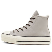 (WMNS) Converse Chuck Taylor All Star Lift High 'Sherpa - Wolf Grey' 566565C
