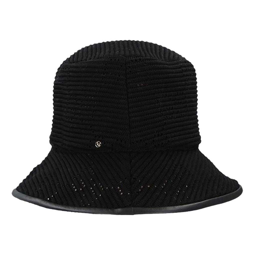 Gucci Cable Knit Bucket Hat 'Black' 6565733HAC21060