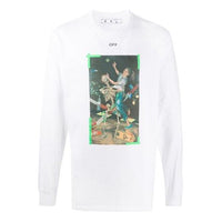 Off-White Pasca Arrows Mens Logo Long Sleeve OMAB001F20FAB0100155