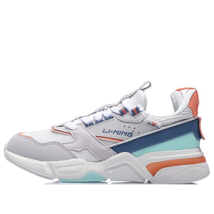(WMNS) Li-Ning 001 Classic Low 'Grey White' AGCR032-3