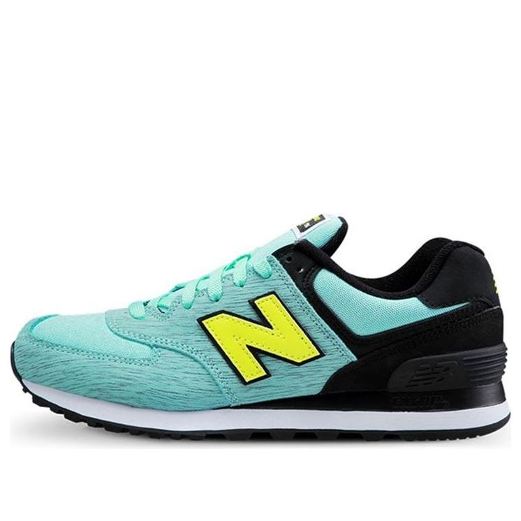 (WMNS) New Balance 574 Sweatshirt 'Aqua' WL574WTD