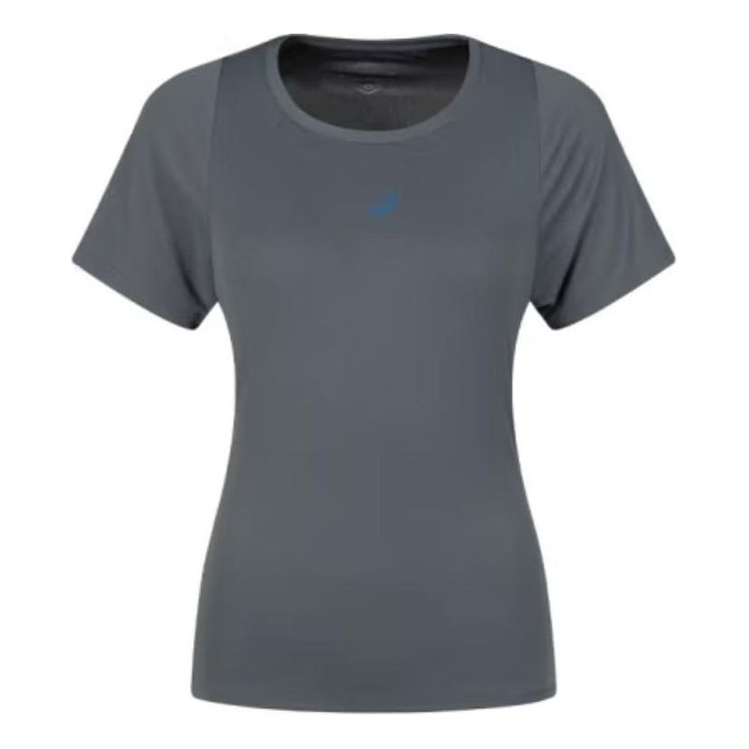 (WMNS) ASICS Logo T-Shirt 'Grey' 2012D062-020