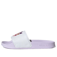 (WMNS) adidas originals Adilette Lite 'White Purple' GZ8144
