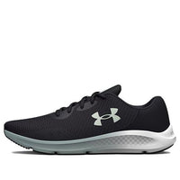 (WMNS) Under Armour Charged Pursuit 3 Wide 'Jet Grey Illusion Green' 3025802-100