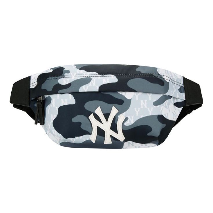 MLB Monogram Series NY New York Yankees Camouflage fanny pack Blue Gray 32BGC7011-50L