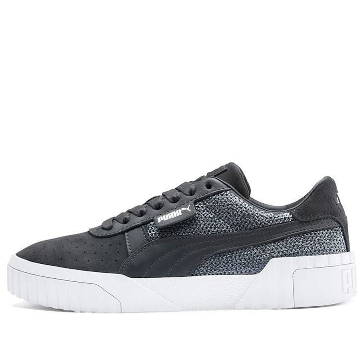(WMNS) PUMA Cali Sequin 'Black Silver' 369944-01