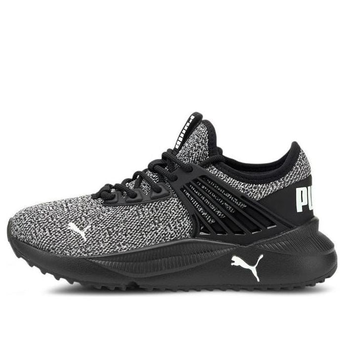 (GS) PUMA Pacer Future Knit 'Black White' 381415-04