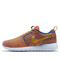 (WMNS) Nike Roshe One Flyknit 'Dark Citron Sunset Glow' 704927-402
