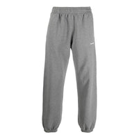 Men's Off-White FW22 Wave Diag Logo Stripe Bundle Feet Sports Pants/Trousers/Joggers Gray OMCH029F22FLE0080801