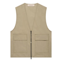 Fear of God Essentials SS22 Work Vest 'Oak' FOG-SS22-276