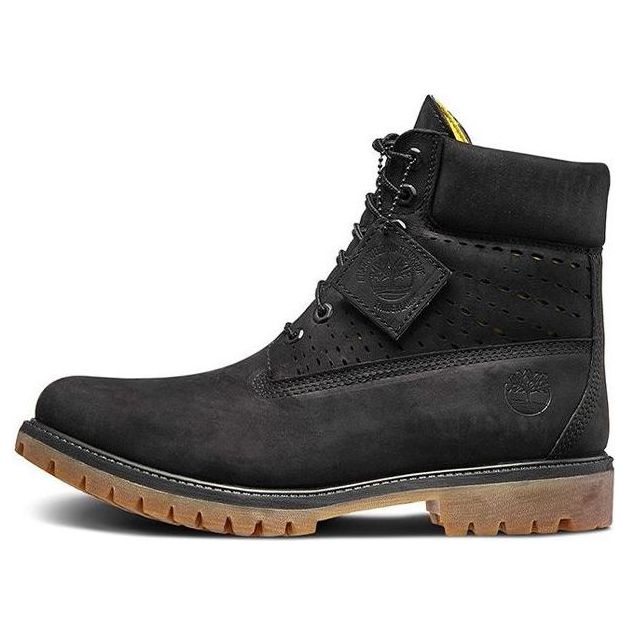 Timberland 6-Inch Premium Perforated Boot 'Black Nubuck' A1YN7