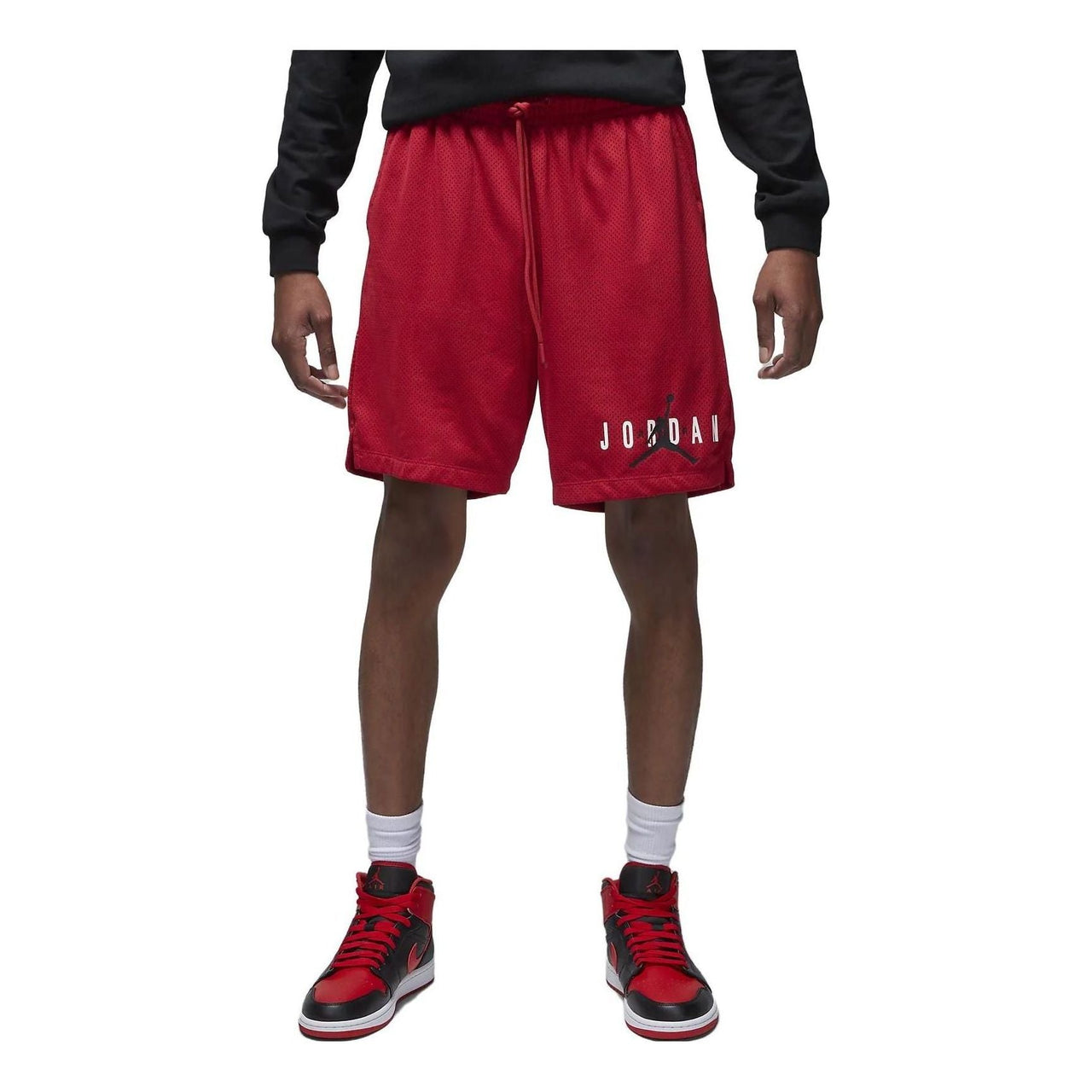 Air Jordan Essentials Mesh Shorts 'Gym Red' DV7652-687
