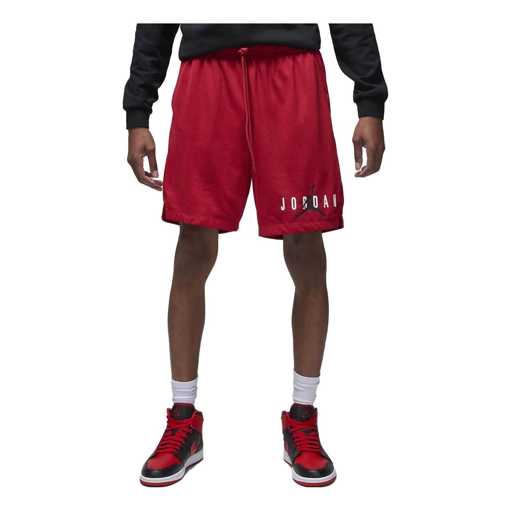 Air Jordan Essentials Mesh Shorts 'Gym Red' DV7652-687