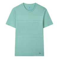 FILA Solid Color Casual Sports Round Neck Short Sleeve Gray Green F11M132113F-TQ
