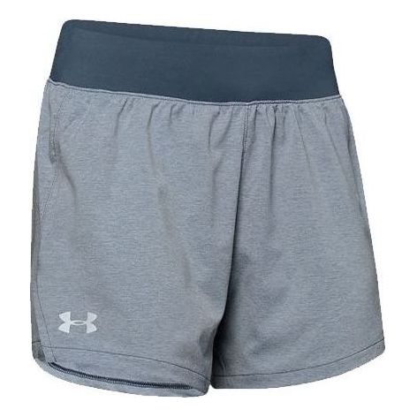 (WMNS) Under Armour Launch SW Go Long Shorts 'Storm Grey' 1342841-044